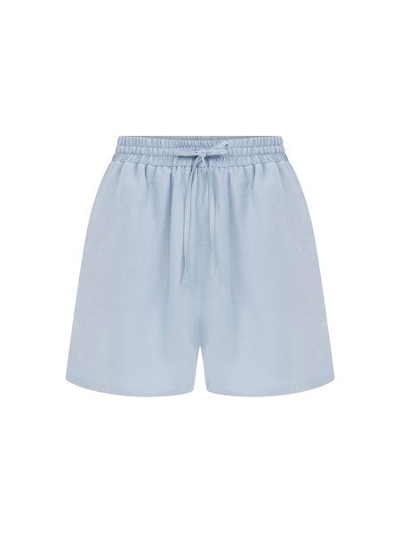 Rio mavi on Rio Baby Blue Linen Short